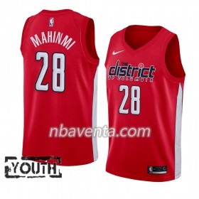 Camiseta Niños Washington Wizards Ian Mahinmi 28 2018-19 Nike Rojo Swingman